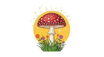 Exploring the Enchanting World of Fungi A Deep Dive into Mushroom Identification vector