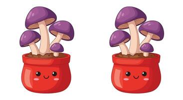 A Guide to Growing Colorful Mushrooms at Home with a Little bit of Care vector