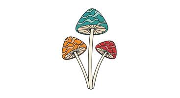 Exploring the Enchanting World of Colorful Mushrooms A Guide to Identifying and Appreciating Fungi vector