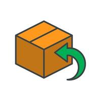Return and Refund Icon design templates simple and modern concept isolated background vector