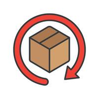 Return and Refund Icon design templates simple and vector