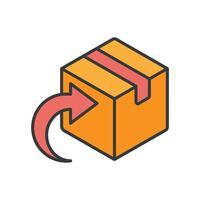 Return and Refund Icon design templates simple and modern concept isolated on vector
