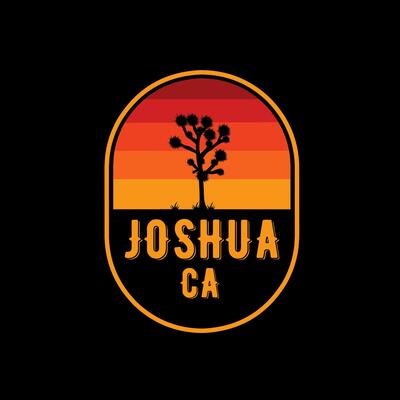 Joshua National Park CA with Sunset Scenery