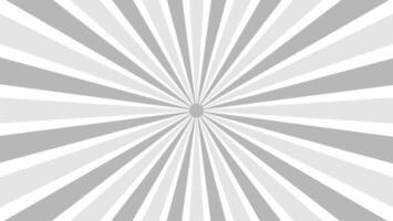 abstract white and grey sunburst pattern background vector