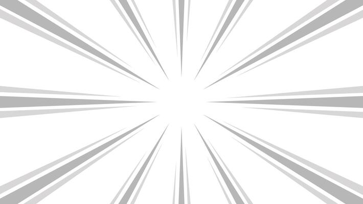 abstract white background with and grey graphic sunburst decoration