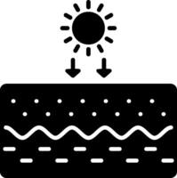 Harmful UV Ray Exposure vector