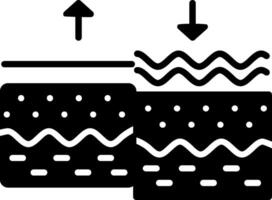 Age-Related Skin Transformation vector