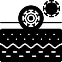 Virus-Triggered Skin Condition vector