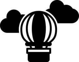 Hot Air Balloon Weather Risk vector