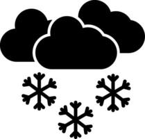 Icy Rain Causing Road Hazards vector