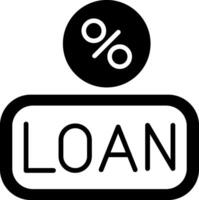 Loan Structure and Interest Breakdown vector