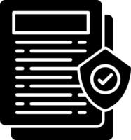 Insurance Claim Submission Process Icon vector