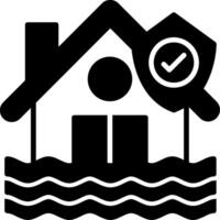 Natural Disaster Property Insurance Coverage vector