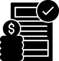 Policy Claim Request Icon vector