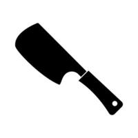 knife icon. Meat chopper sign. Graph symbol for cooking web site design, app, UI vector