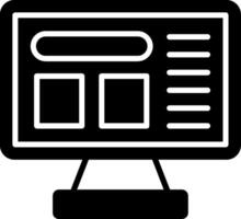 Production Monitoring Dashboard vector