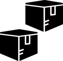 Stack of Moving Packing Boxes vector