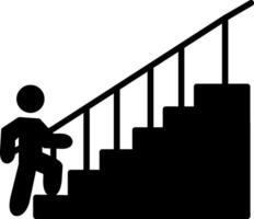 Staircase Access in Building vector