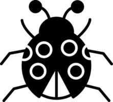 Spotted Red Ladybug vector