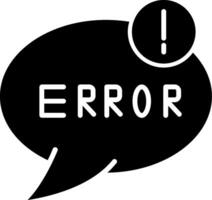 System Error Detected Alert vector