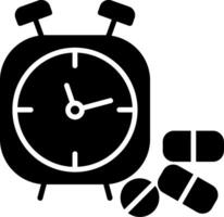 Time to Take Medication Alert vector