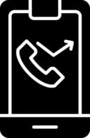 Missed Call Notification vector