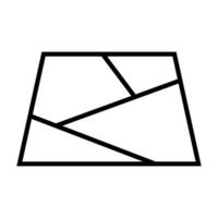 map line style icon illustration design, designed for web and app vector