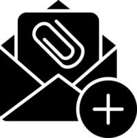Email Attachment File vector