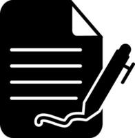 Email Signature Block vector