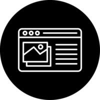 High Quality Web Imagery Assets Circle Inverted vector