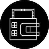 Open Plan Loft Design Circle Inverted vector