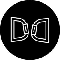Dual Gate Quickdraw Connector Clip Circle Inverted vector