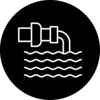 Urban Stormwater Drainage Pipe Circle Inverted vector