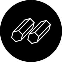 Stainless Steel Framework Circle Inverted vector