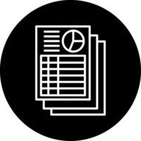Cloud Based Accounting System Interface Circle Inverted vector
