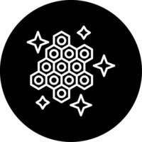 Skin Cell Structure Diagram Circle Inverted vector