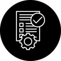 Fulfillment Logistics Solution Circle Inverted vector