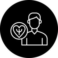 Licensed Therapist Providing Support Circle Inverted vector