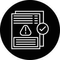 Risk Management and Prevention Strategy Circle Inverted vector