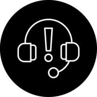 Technical Issue in Support Delivery Circle Inverted vector