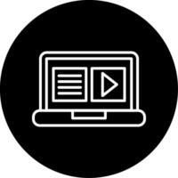 Digital Content Marketing Strategy Circle Inverted vector