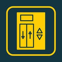 Elevator trendy art design lovely amazing design colorful useful illustration vector