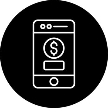 Instant Premium Payment Button Design Circle Inverted vector