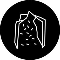 Bouldering Gym Wall Structure Circle Inverted vector