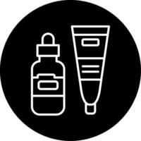 Blemish Spot Corrector Circle Inverted vector