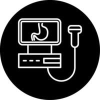 Insertion of Flexible Endoscope Circle Inverted vector