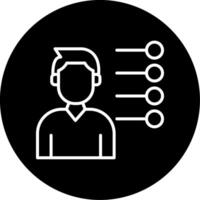 Core Competency Expertise Marker Circle Inverted vector