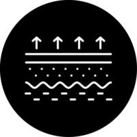 Skin Layers and Texture Detail Circle Inverted vector
