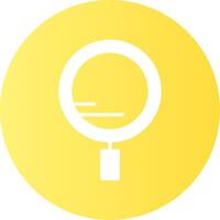Search Gradient Circle Icon vector