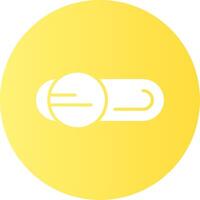 Toggle Gradient Circle Icon vector